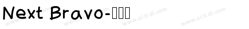 Next Bravo字体转换
